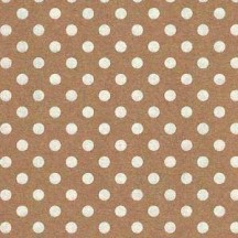 Gold and White Polka Dot Italian Paper ~ Tassotti ~ Reversible Print